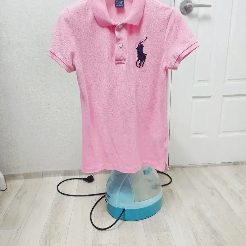 [BUNJANG] Ralph Lauren Polo Big Pony T-Shirt (Light Pink) / (90)S 딸기우유 랄프로렌폴로 빅포니 [연핑] PK폴로 반팔티