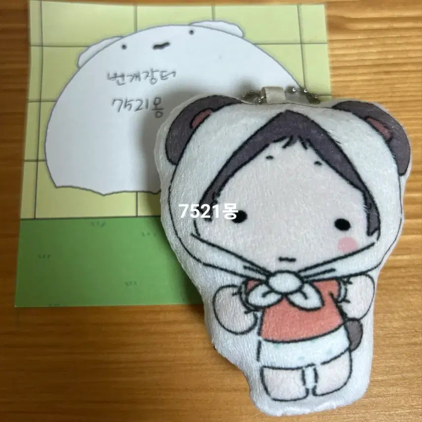 [BUNJANG] BOYNEXTDOOR Yunhak Cushion Keychain / 보이넥스트도어 운학 쿠션 키링 양도 판매