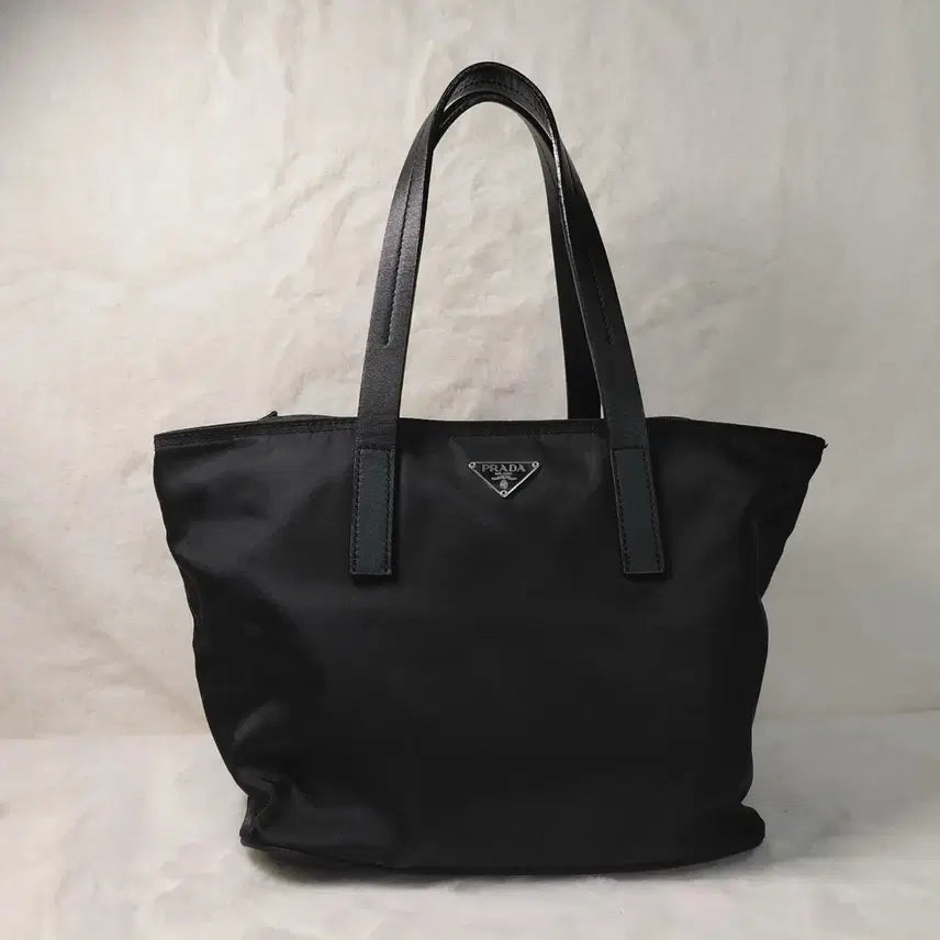 [BUNJANG] Prada Pocono Nylon Tote Bag Black / [S+급] 프라다 포코노 나일론 토트백 블랙