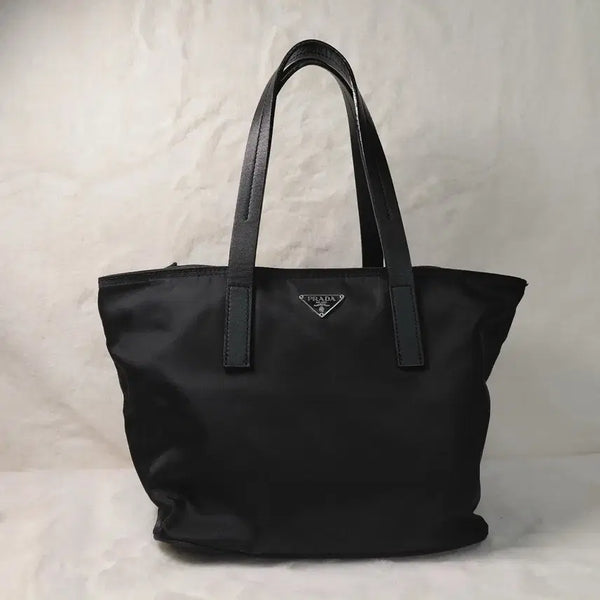 [BUNJANG] Prada Pocono Nylon Tote Bag Black / [S+급] 프라다 포코노 나일론 토트백 블랙