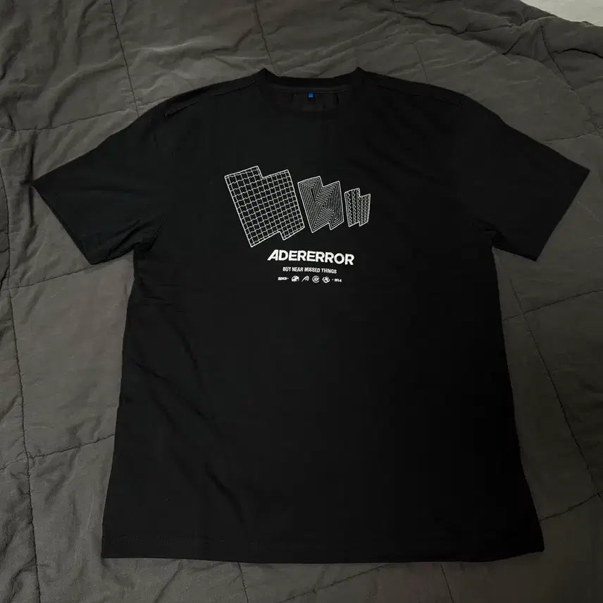 [BUNJANG] Ader Error T-Shirt Black / 아더에러 반팔티 블랙