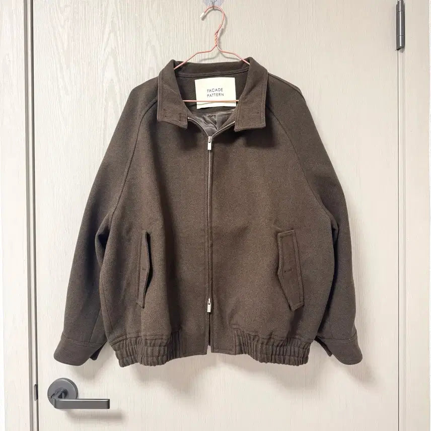 [BUNJANG] Facade Pattern Two-Way Blouson Jacket / (s) 파사드패턴 투웨이 블루종 자켓