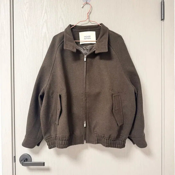 [BUNJANG] Facade Pattern Two-Way Blouson Jacket / (s) 파사드패턴 투웨이 블루종 자켓