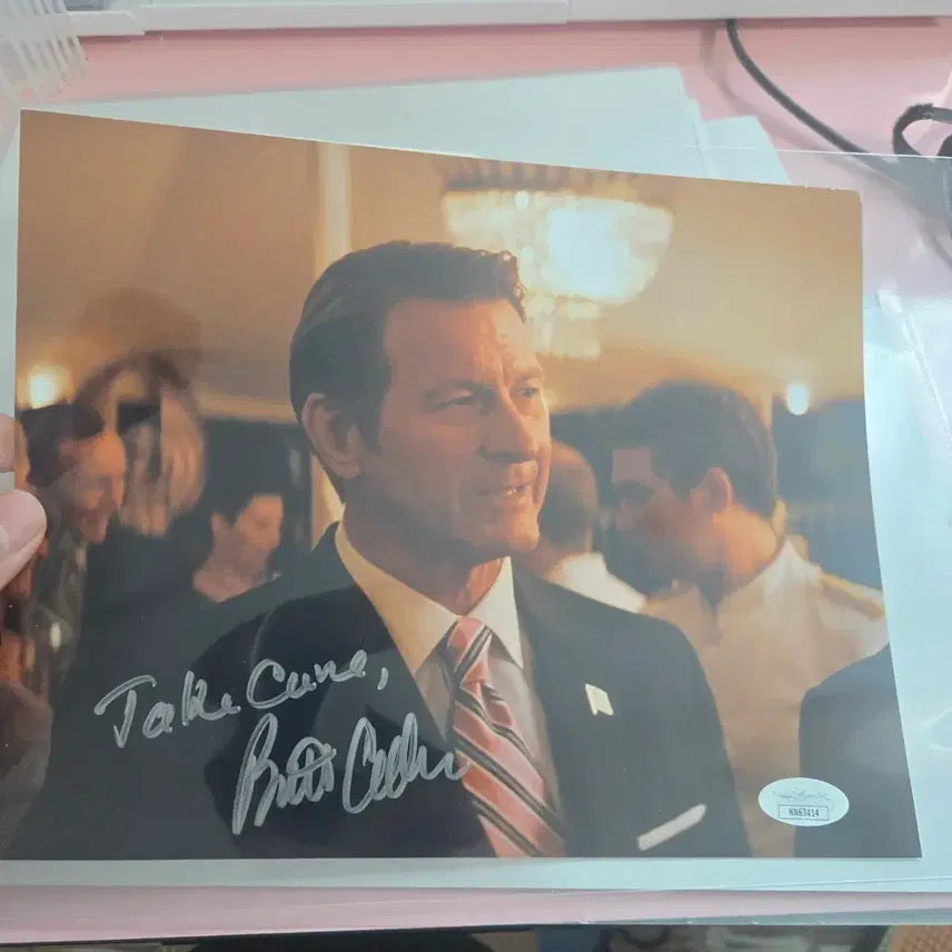 [BUNJANG] Brett Gentkill Autographed Photo / 브렛 젠킬 친필 사인 사진