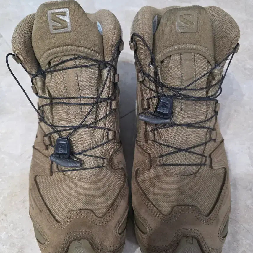 [BUNJANG] Salomon XA Forces Mid GTX Coyote Leather Hiking Boots / 살로몬 미드 고어텍스 xa forces mid gtx 285