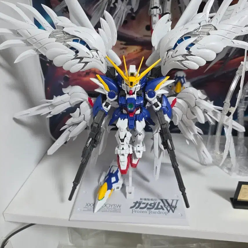 [BUNJANG] MGSD Wing Zero Custom Chinese Edition with Zwerg / 중국제 MGSD 윙제로 + 츠베르크 가조립 팝니다.