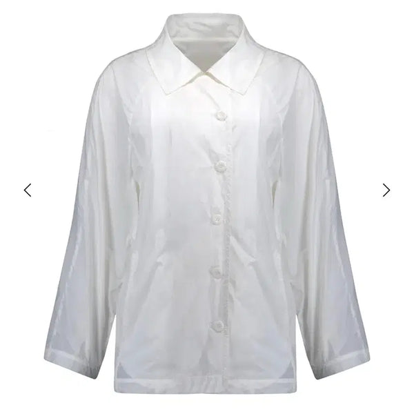 [BUNJANG] Poco Posca Raglan Trench Coat White / 포코포스카 나그랑 트렌치 화이트