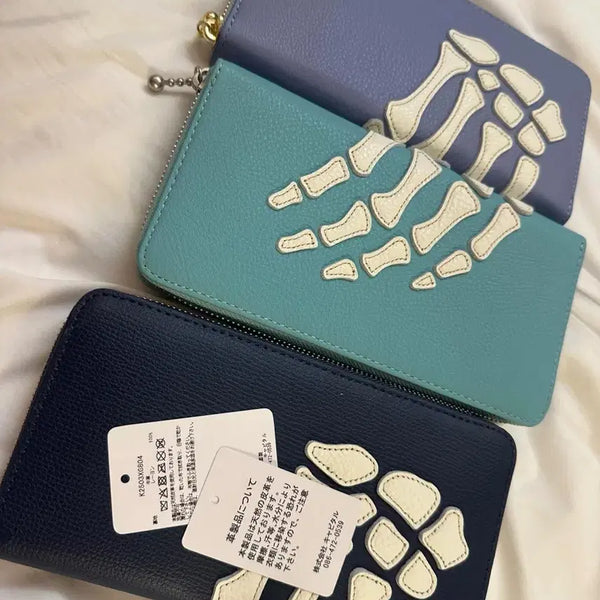[BUNJANG] Kapital Bifold Wallet Lavender, Navy / 캐피탈 장지갑 라벤더, 네이비