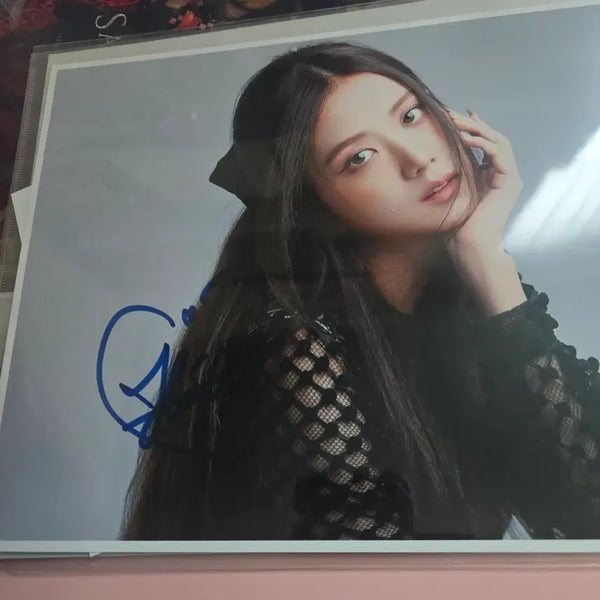 [BUNJANG] Blackpink Jisoo Autographed Photocard / 블랙핑크 지수 포토카드 친필 사인