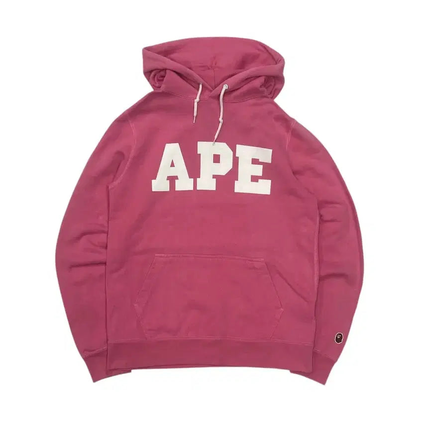 [BUNJANG] BAPE Pink Hoodie Size S / 베이프 핑크 후드티S