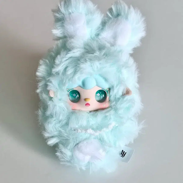 [BUNJANG] Babies 3 Yuki Hopping Bunny "Jjenggeut Ear" Light Blue Charm / 베이비쓰리 유키 호핑버니 _쫑긋귀 연하늘