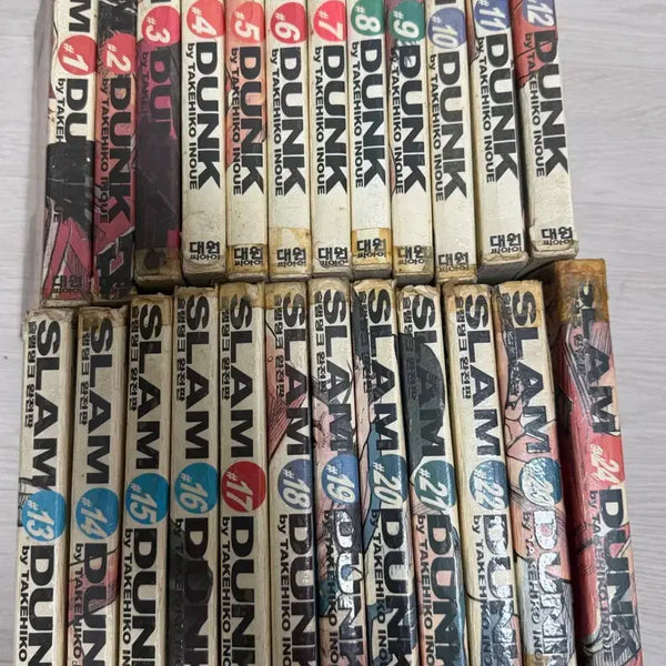 [BUNJANG] Slam Dunk Complete Edition Vol. 1-24 / 슬램덩크 완전판 1~24권 판매합니다