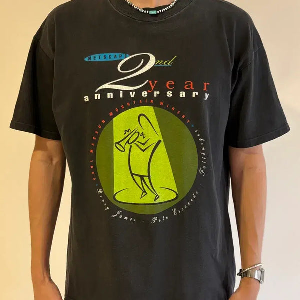 [BUNJANG] 90s Netscape Jazz Festival Souvenir T-Shirt / 90s Netscape Jazz Festival 빈티지 티셔츠