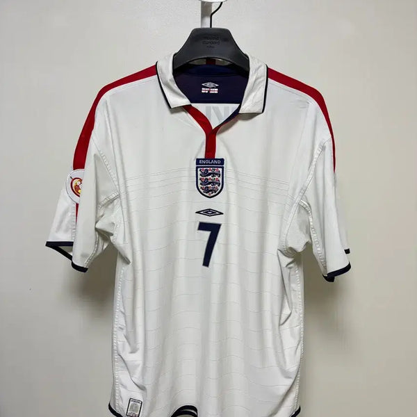 [BUNJANG] England David Beckham 2003-2004 Jersey XL / 잉글랜드 03-04 베컴 유니폼 2XL