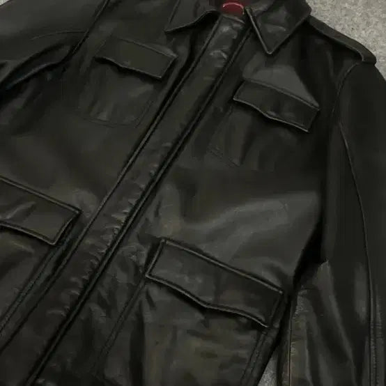 [BUNJANG] Levi's Red Tab Cowhide Leather Field Jacket Men's M / 리바이스 레드탭 소가죽 가죽자켓 필드야상