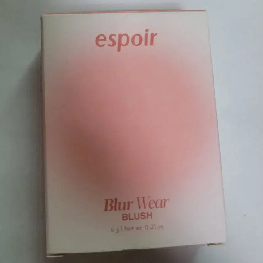 [BUNJANG] Espoir Blleur Wear Blush Cream Sola (Sealed) / 미개봉) 에스쁘아 블러웨어 블러쉬 크림쏠라