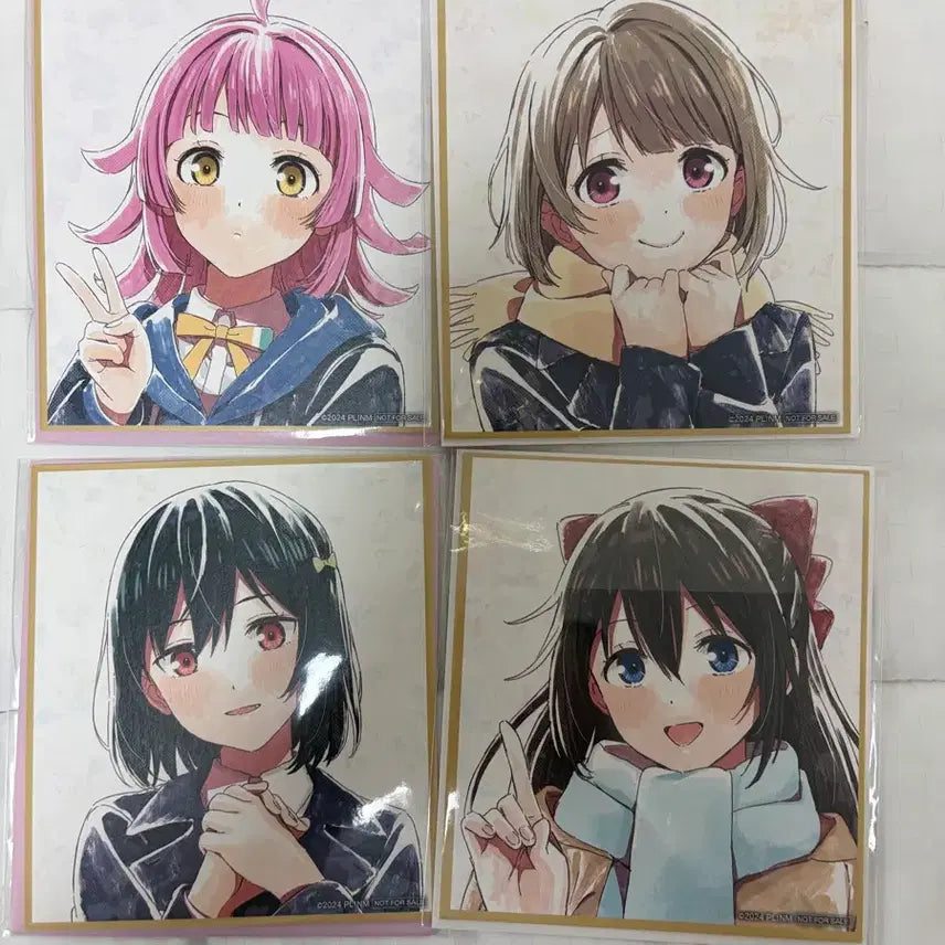 [BUNJANG] Love Live! Nijigasaki High School Idol Club School Year 1 Shikishi Special Set / 러브라이브 니지가사키 완결편 1학년 색지 특전 일괄