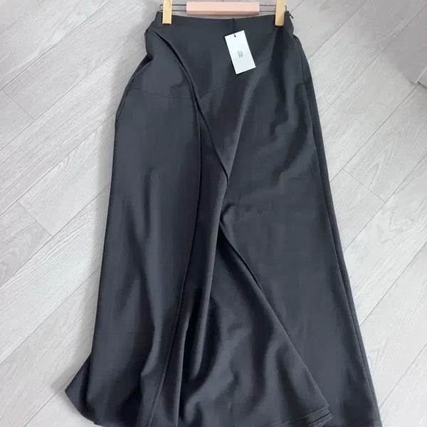 [BUNJANG] Haute Back-Banded Long Skirt / 하객룩 추천 hautte 뒷밴딩 롱치마