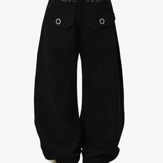 [BUNJANG] OWAY Tuck Wide Volume Pants Black / [아네딘 PICK]TUCK WIDE VOLUME PANTS 오와이