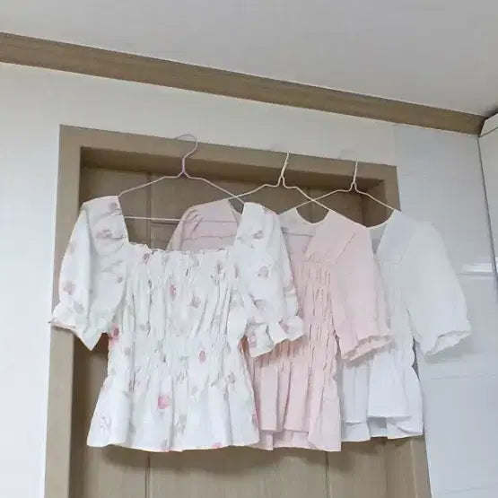 [BUNJANG] Blouse Set (3 Pieces) / (3개 세트) 백화점 아울렛 블라우스 하객 결혼식 데이트룩 출근룩