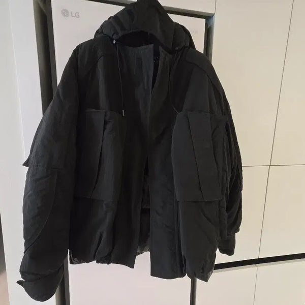 [BUNJANG] Juun.J 19AW Padded Jacket Black Size 48 / 준지 199박수패딩 48