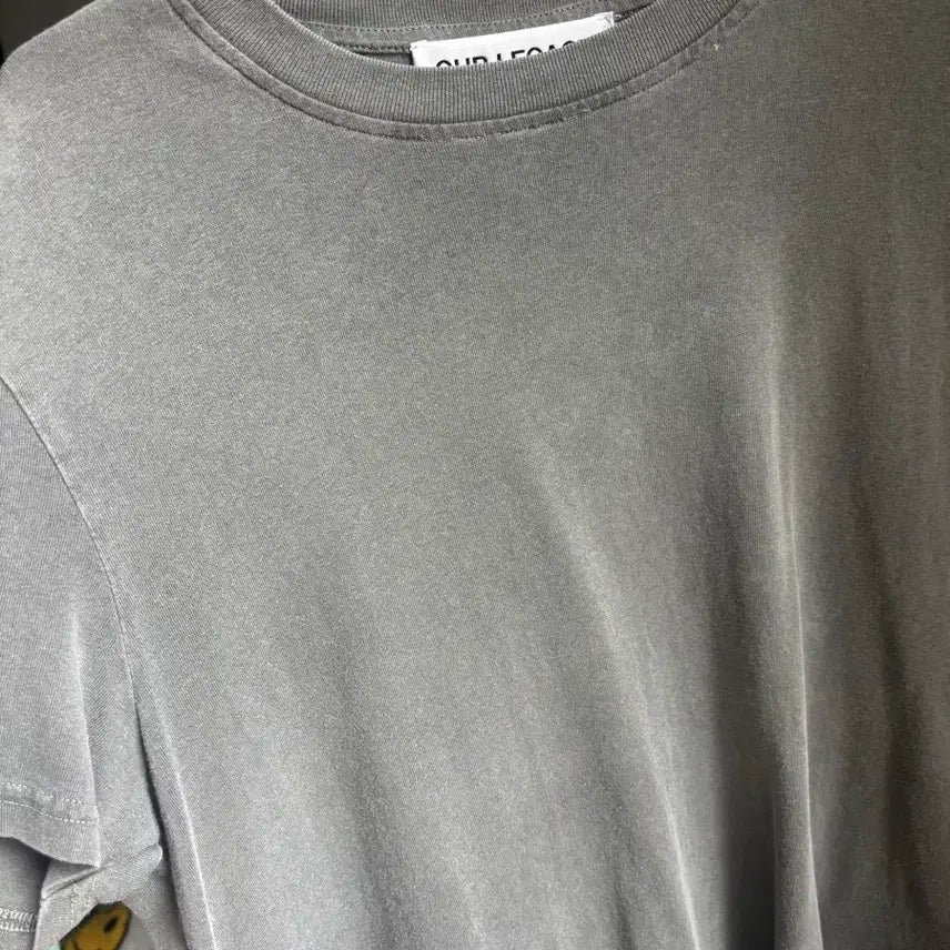 [BUNJANG] Our Legacy Cotton T-Shirt Grey / 아워레가시 면티