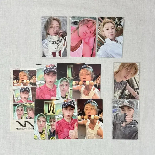 [BUNJANG] Seventeen V8 The8 Lucky Draw, Fan Meeting POB, Weverse POB Photocard Set / 세븐틴 V8 디에잇 럭드 , 팬파티 특전 ,위버스 특전 포카세트