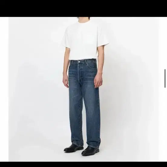 [BUNJANG] Eastlogue Permanent Standard Denim Jeans Medium Indigo / 이스트로그 퍼머넌트 스탠다드 데님 M