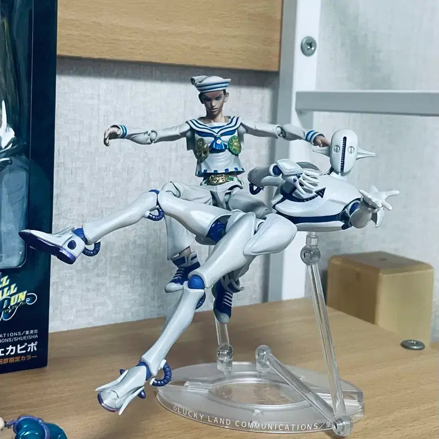 [BUNJANG] Medicos Super Action Statue Jojo's Bizarre Adventure Part 8 Giorno Giovanna & Soft & Wet Bundle Set / 죠죠 8스케&소프트 앤 웨트 초상가동 일괄