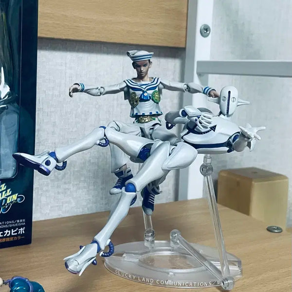 [BUNJANG] Medicos Super Action Statue Jojo's Bizarre Adventure Part 8 Giorno Giovanna & Soft & Wet Bundle Set / 죠죠 8스케&소프트 앤 웨트 초상가동 일괄