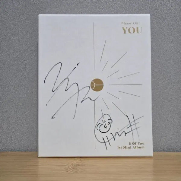 [BUNJANG] B Of You Signed Album White / B Of You 싸인 앨범 화이트