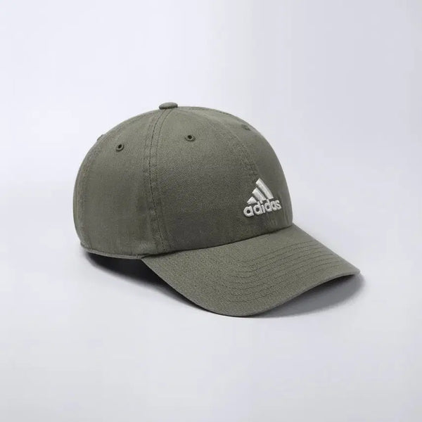 [BUNJANG] Adidas Aeroready Khaki Vintage Ball Cap / 아디다스 에어로레디 카키 빈티지 볼캡 모자