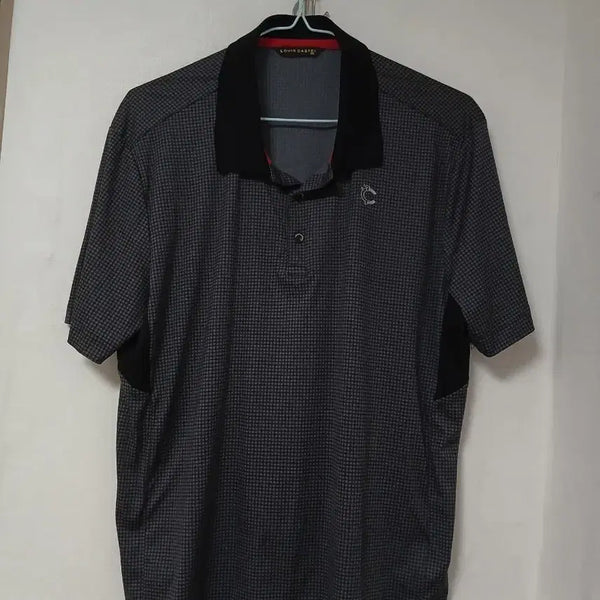 [BUNJANG] Louis Castel Golf Wear Men's Short-Sleeve Polo Shirt (Size 105) / 루이까스텔 골프웨어 남성 반팔 카라티 105