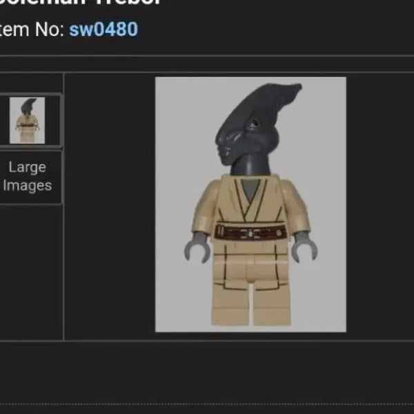 [BUNJANG] LEGO Star Wars Coleman Trevor Figure / 레고 스타워즈 콜먼 트레버 피규어