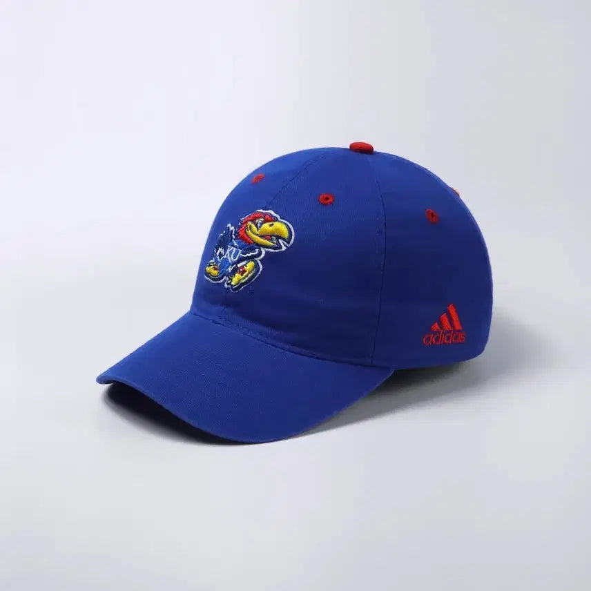 [BUNJANG] Adidas x Kansas Jayhawks NCAA Ball Cap / 아디다스 X 캔자스 제이호크스 NCAA 볼캡 모자