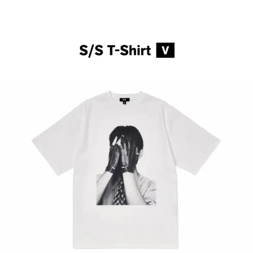 [BUNJANG] BTS V Arirang Short Sleeve T-Shirt L / BTS 아리랑 뷔 V 숏슬리브 티셔츠 L