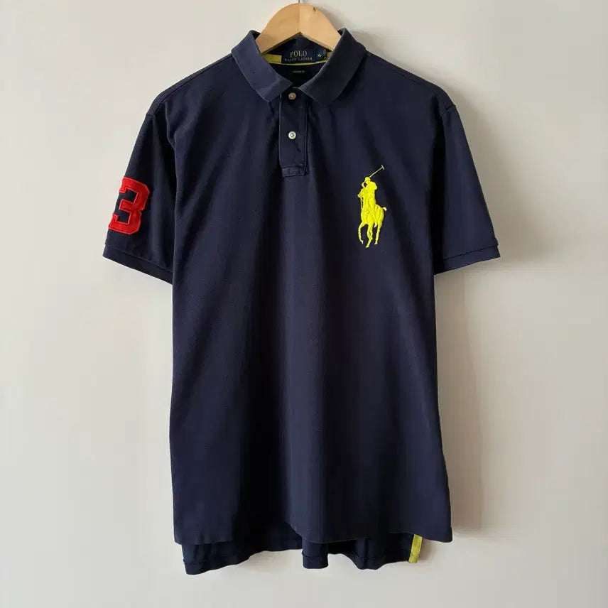 [BUNJANG] Polo Ralph Lauren Big Pony Collar T-Shirt / 폴로 빅포니 카라 티