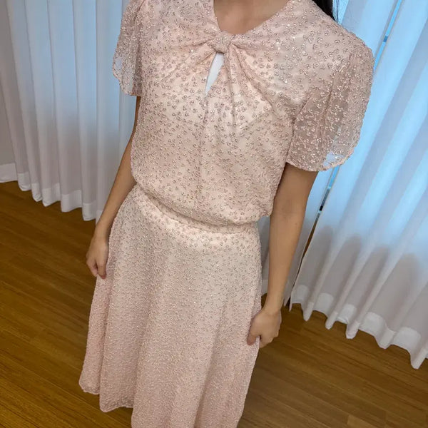 [BUNJANG] Ivana Helsinki Embroidered Blouse & Skirt Setup XS / 이바나헬싱키 자수 블라우스+스커트 셋업 xs