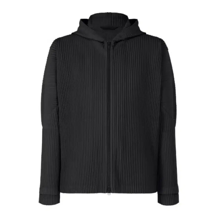 [BUNJANG] Issey Miyake Homme Plissé Hooded Zip-up Black Size 2 / [2]이세이미야케 옴므플리세 후드집업 블랙