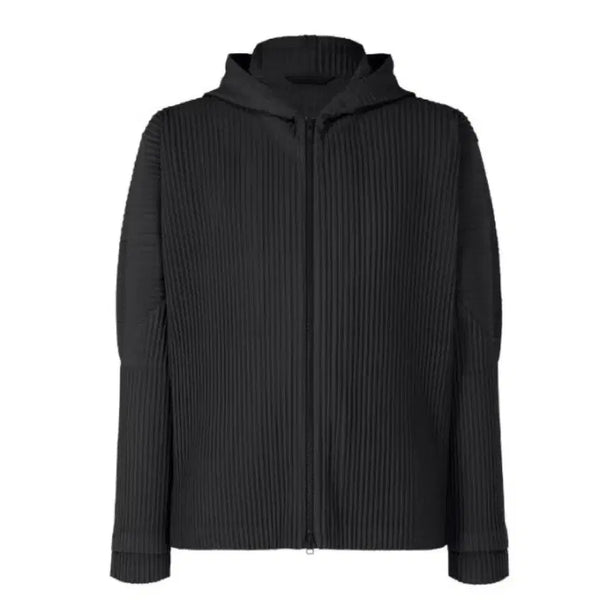 [BUNJANG] Issey Miyake Homme Plissé Hooded Zip-up Black Size 2 / [2]이세이미야케 옴므플리세 후드집업 블랙