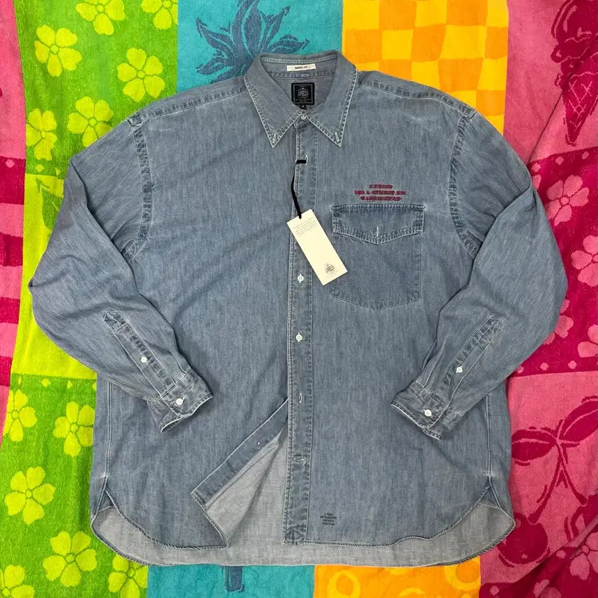[BUNJANG] J.Press Denim Shirt - Size M / J press 제이프레스 데님셔츠 m사이즈