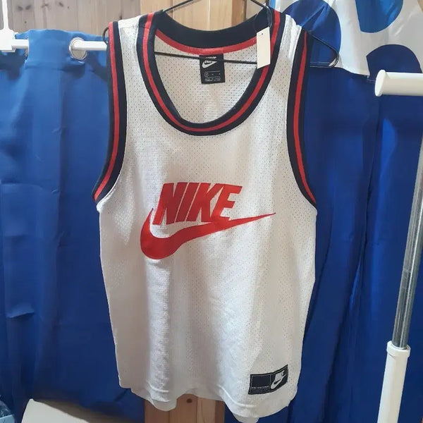[BUNJANG] Nike Basketball Jersey White M / 나이키 농구 저지 흰색 M