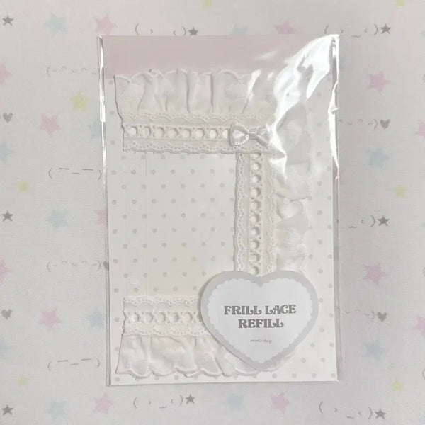 [BUNJANG] Sweets Shop Frill Lace Refill Inserts A7 / 스위츠샵 프릴 레이스 리필 다꾸 속지 A7