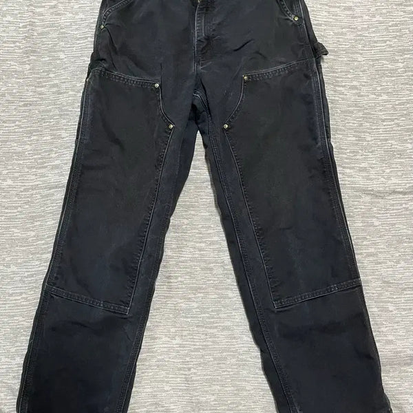 [BUNJANG] Carhartt Double Knee Black Pants 30x30 / 칼하트 더블니 블랙 30x30