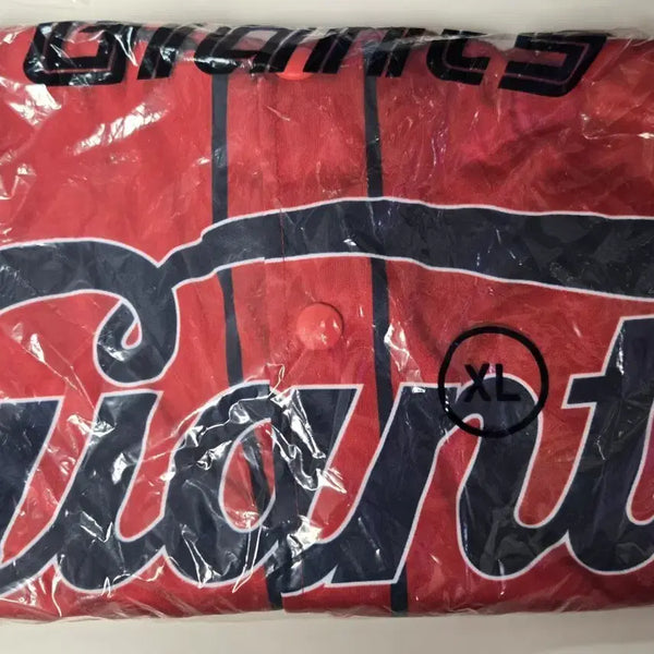 [BUNJANG] Lotte Giants Cloud Red Uniform XL (Unsealed) / 미개봉) 롯데자이언츠 클라우드 레드 유니폼 배포용