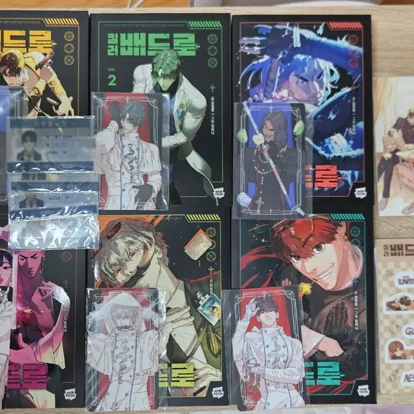 [BUNJANG] Killer Bedro Vol. 1-6 First Edition Bundle Set / 킬러배드로 초판 1~6권 일괄판매