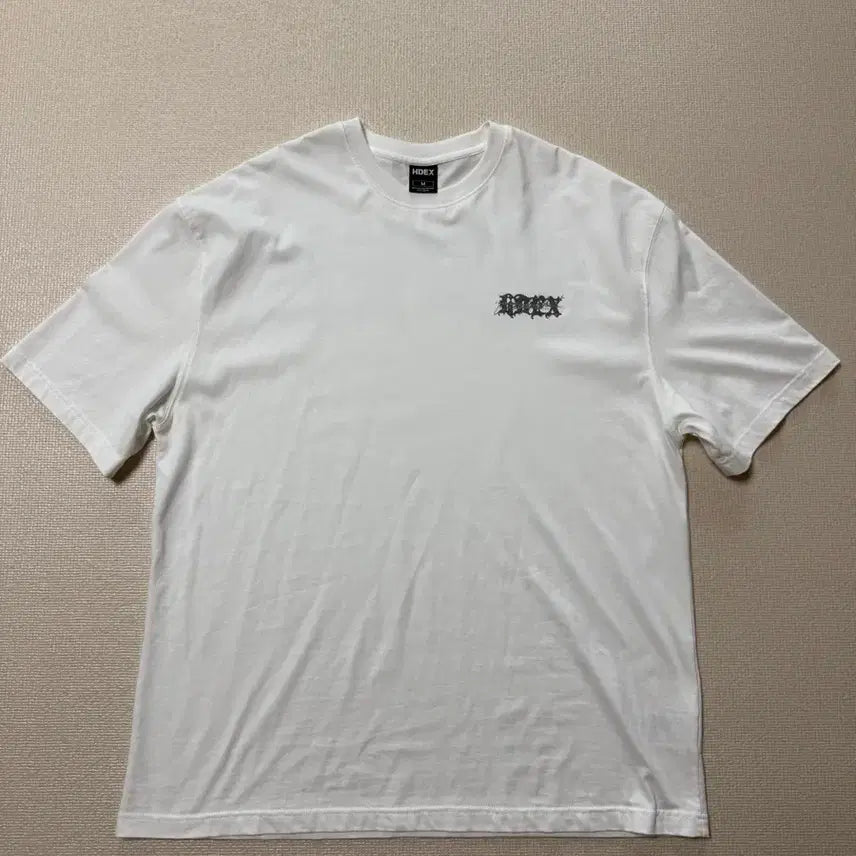 [BUNJANG] HdS Wild Letter Giant Fit Short Sleeve T-shirt / [M]에이치덱스 와일드 레터 자이언트핏 숏 슬리브 반팔