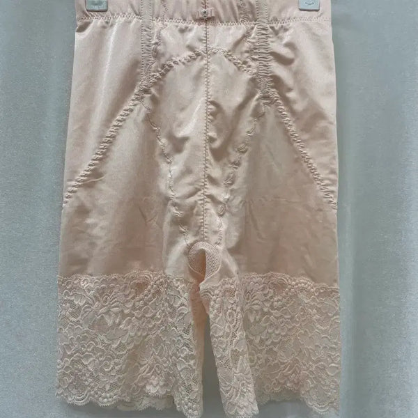 [BUNJANG] Beige Lace Shaping Pants / 베이지 레이스 쉐이핑 팬츠