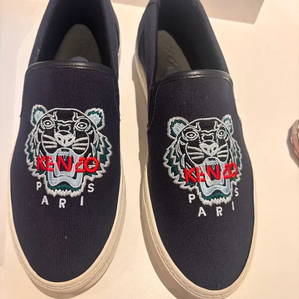 [BUNJANG] Kenzo Tiger Slip-On Navy / 켄조 타이거 슬립온 네이비 미착용품