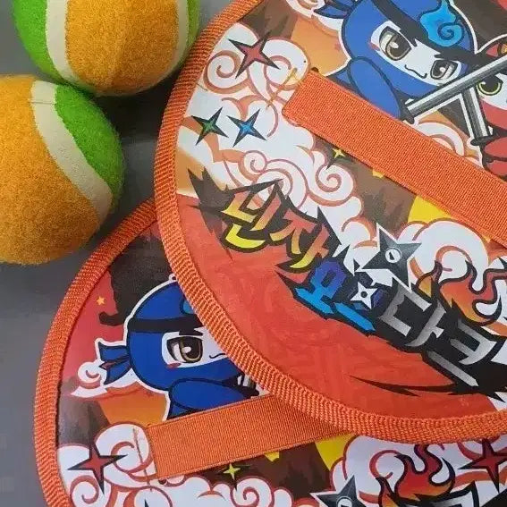 [BUNJANG] Sticky Catch Ball Set / 찍찍이 캐치볼